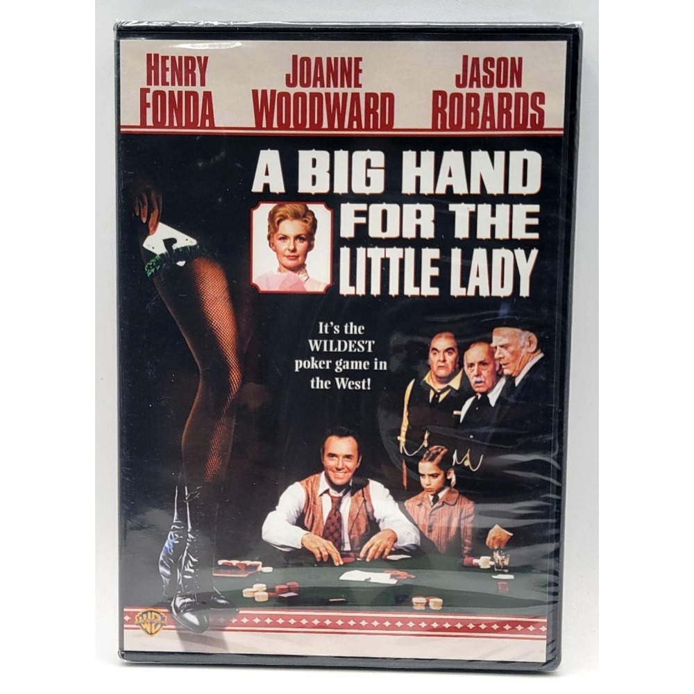 A Big Hand for the Little Lady (DVD, 1966) Henry Fonda FACTORY SEALED NEW
